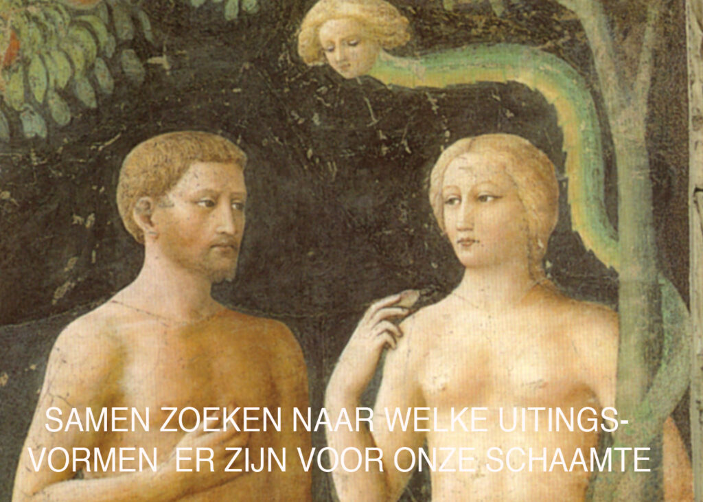 Samen zoeken naar welke uitingsvormen er zijn voor onze schaamte